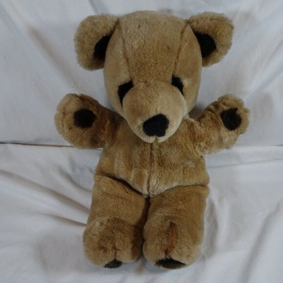 Vintage 1973 GUND Brown Teddy Bear 15in. - Picture 1 of 6